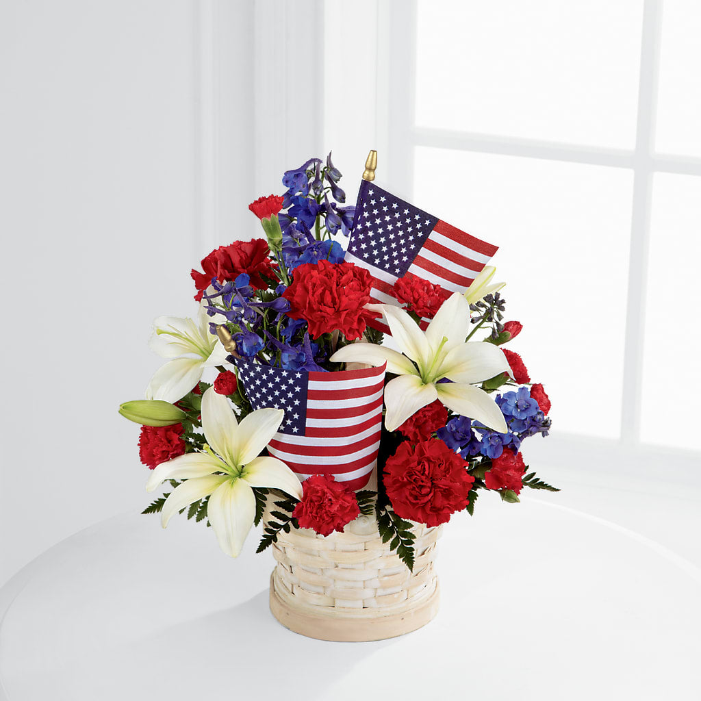 American Glory Bouquet – BLOOM & CO, Gulfport FL