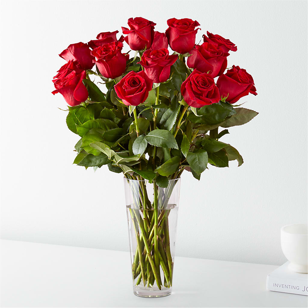 Long Stem Red Rose Bouquet – BLOOM & CO, Gulfport FL