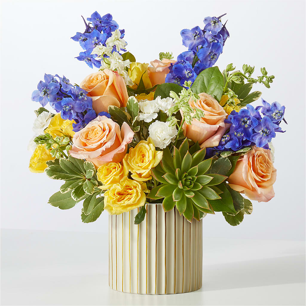 Cobalt Reverie Bouquet – BLOOM & CO, Gulfport FL