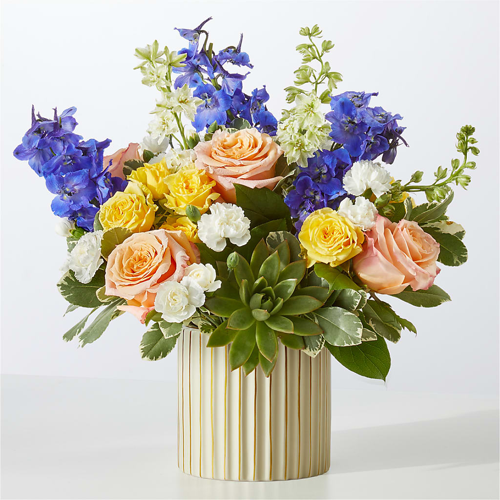Cobalt Reverie Bouquet – BLOOM & CO, Gulfport FL