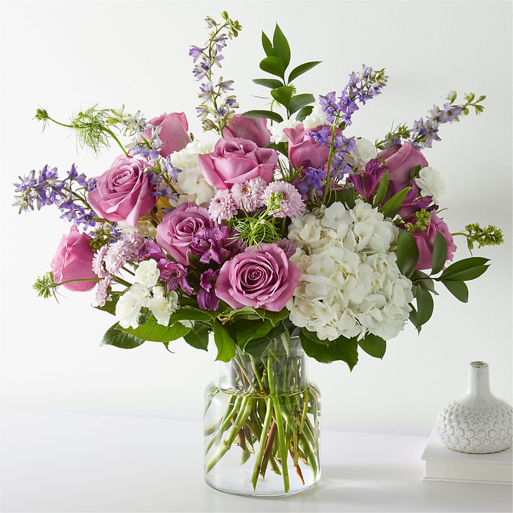 Violet Caress Bouquet – BLOOM & CO, Gulfport FL