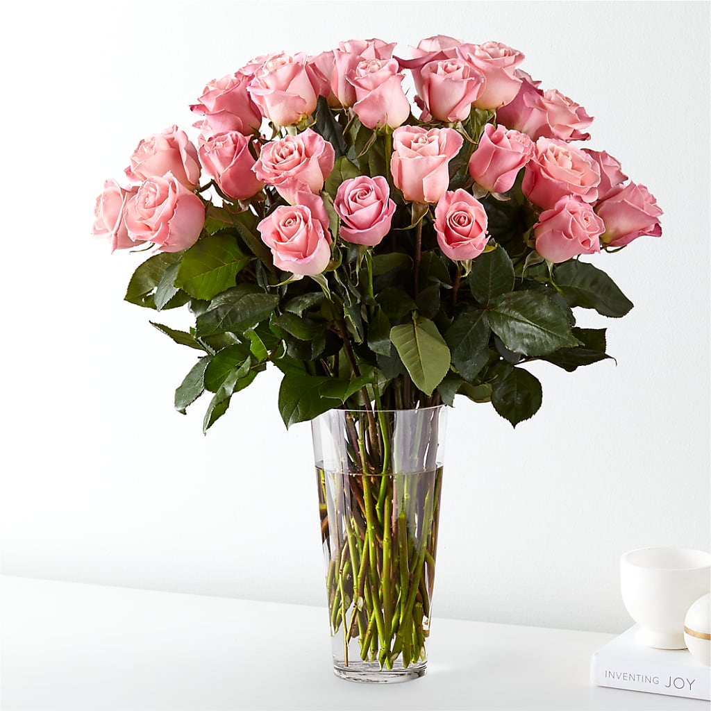 Long Stem Pink Rose Bouquet – BLOOM & CO, Gulfport FL