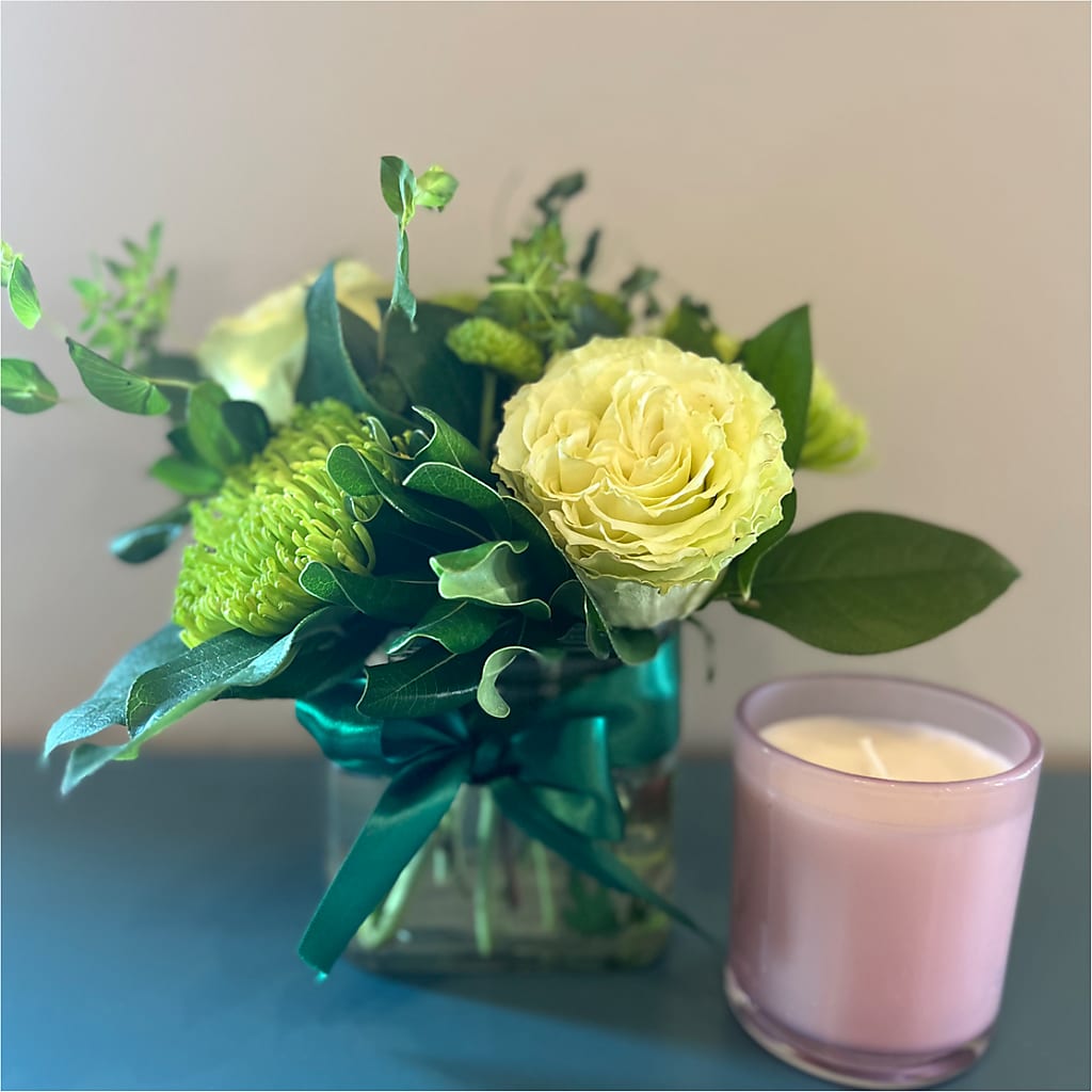 Emerald Forest Bouquet – BLOOM & CO, Gulfport FL