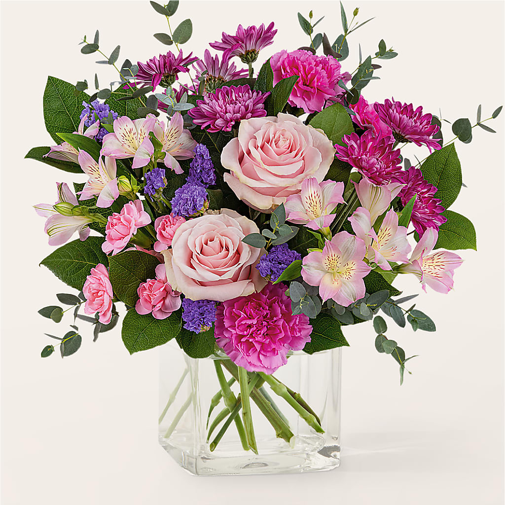 Rosy Radiance Bouquet – BLOOM & CO, Gulfport FL