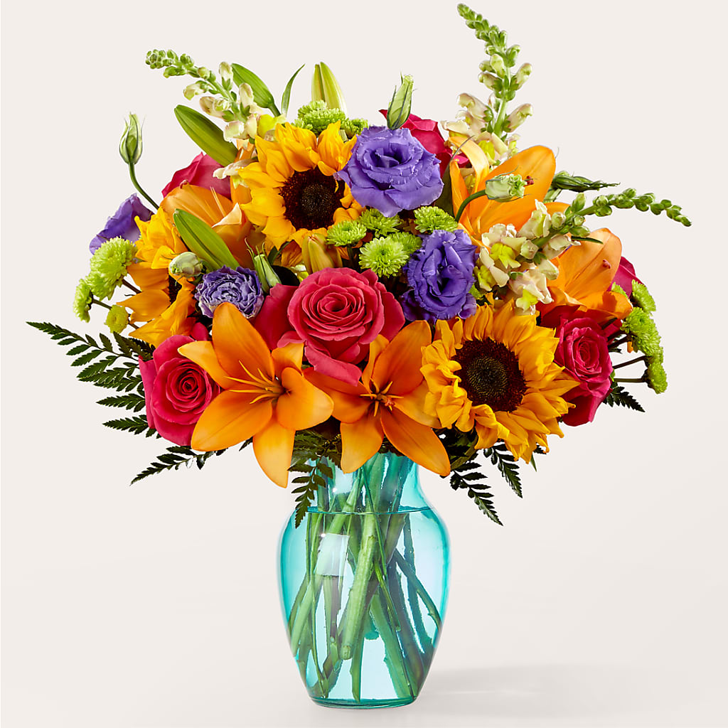 Double Rainbow Bouquet – BLOOM & CO, Gulfport FL