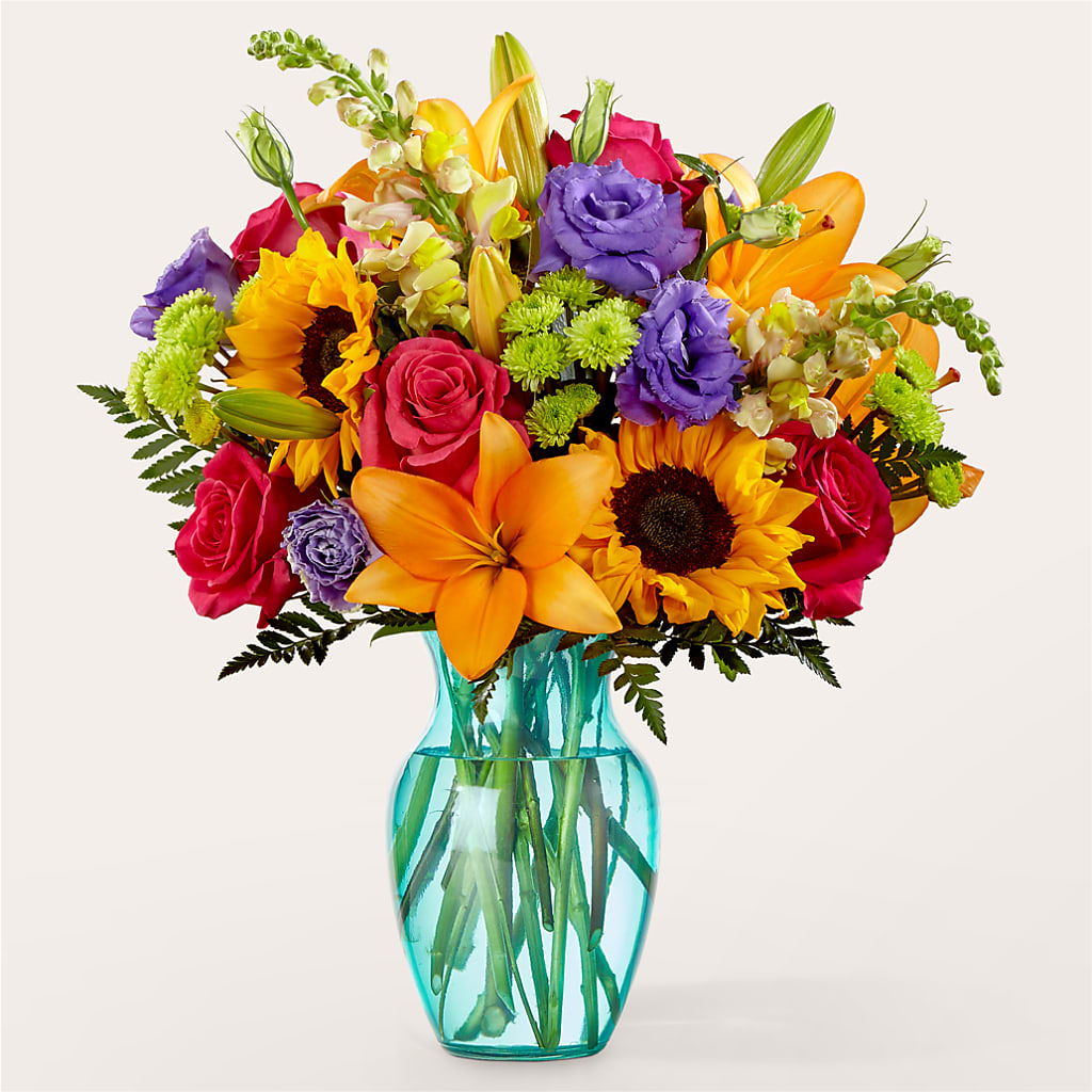 Double Rainbow Bouquet – BLOOM & CO, Gulfport FL