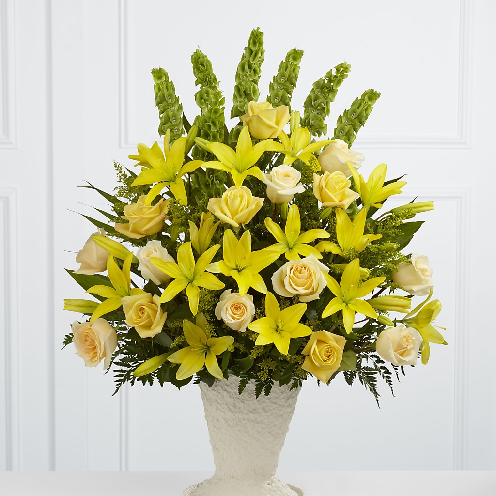 Golden Memories Arrangement – BLOOM & CO, Gulfport FL