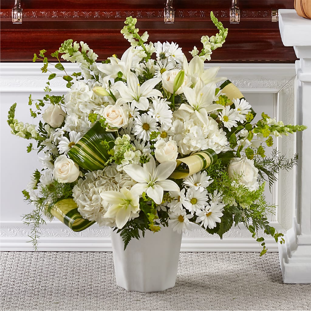 Thoughts of Tranquility Floor Basket – BLOOM & CO, Gulfport FL