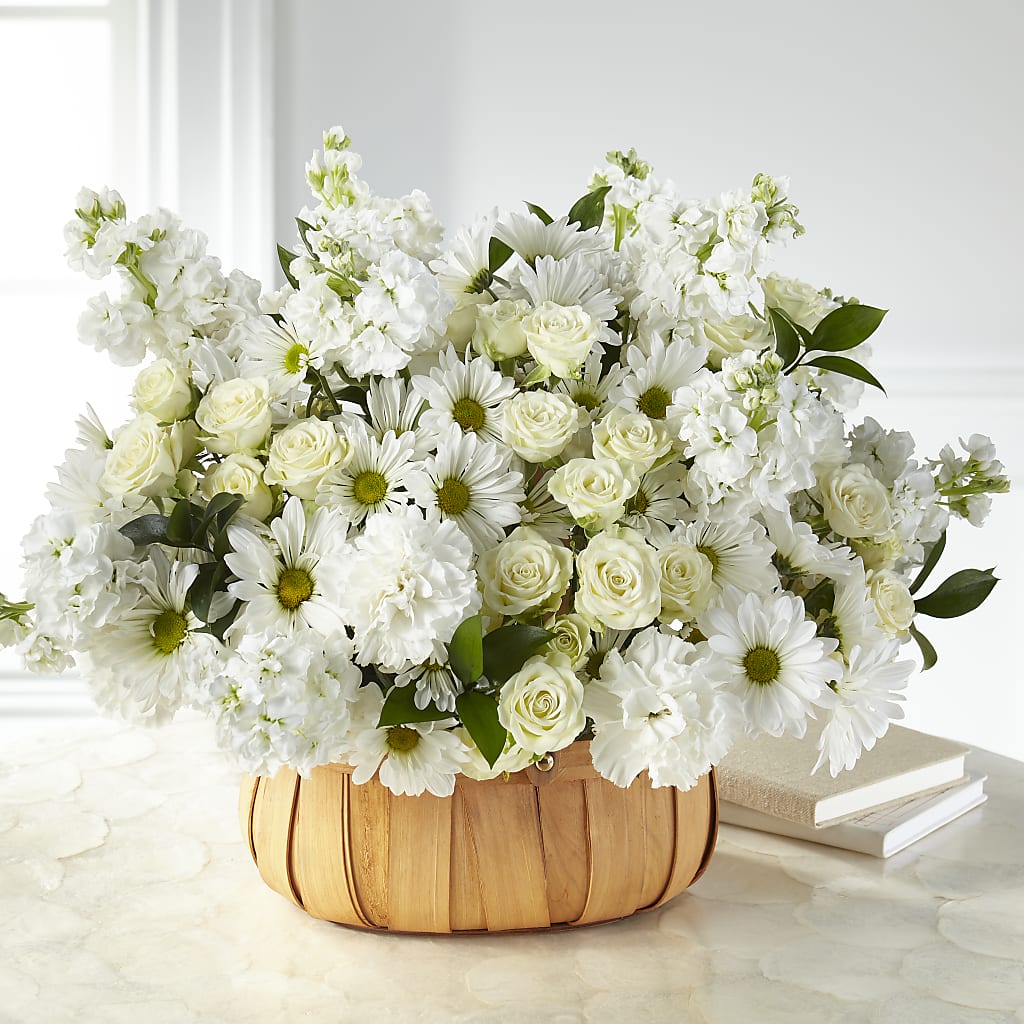 Graceful Garden Basket – BLOOM & CO, Gulfport FL