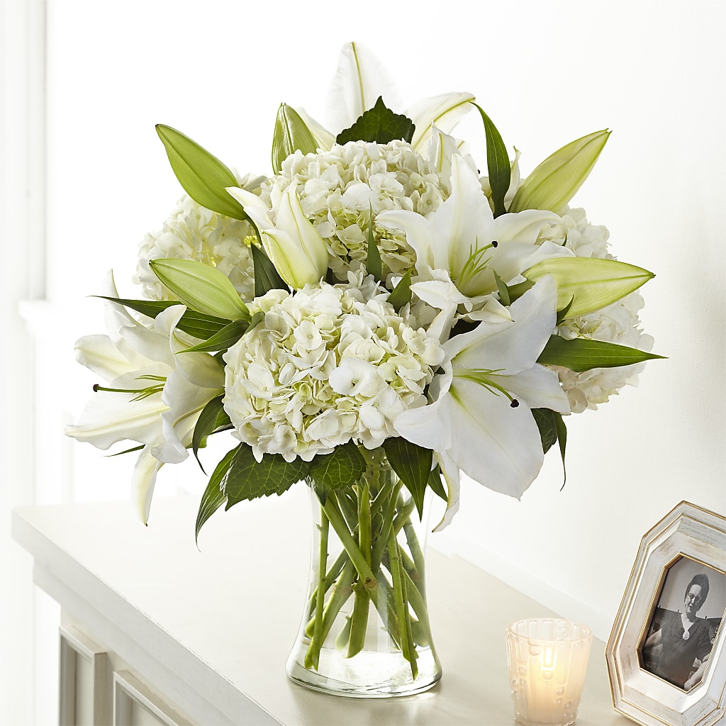 Compassionate Lily Bouquet – BLOOM & CO, Gulfport FL
