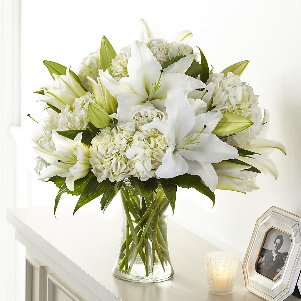 Compassionate Lily Bouquet – BLOOM & CO, Gulfport FL