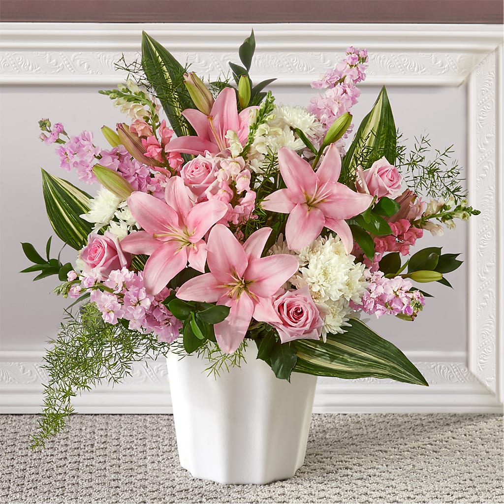 Simply Serene Floor Basket – BLOOM & CO, Gulfport FL