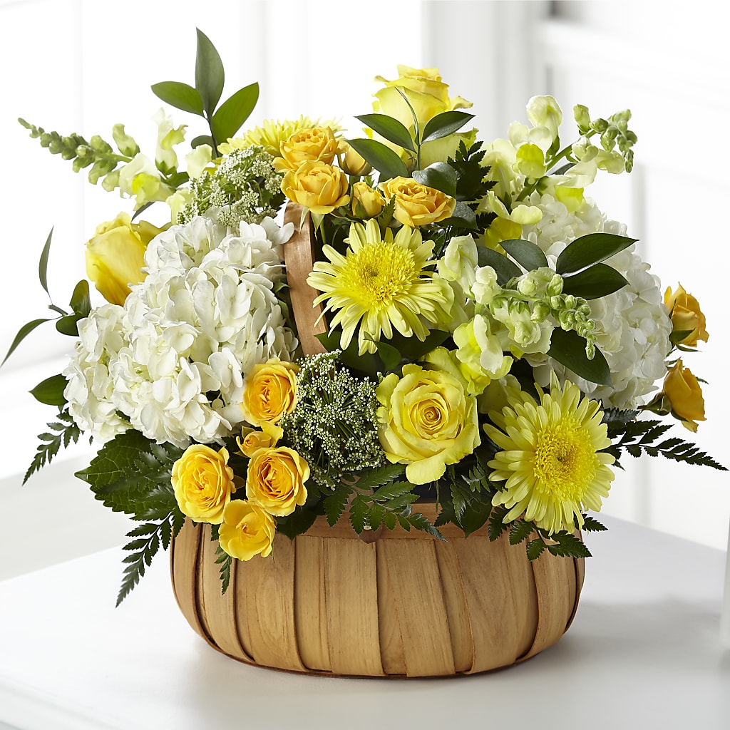 Rustic Remembrance Basket – BLOOM & CO, Gulfport FL