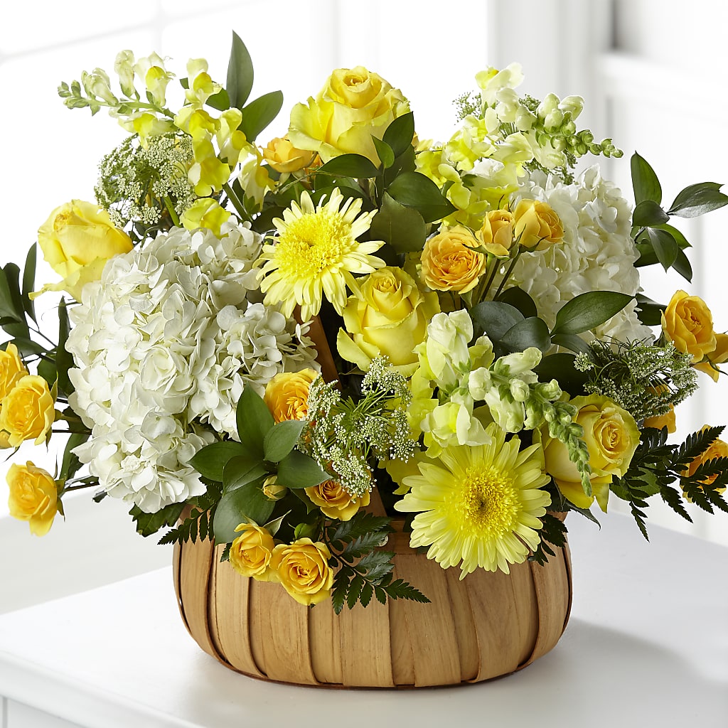 Rustic Remembrance Basket – BLOOM & CO, Gulfport FL