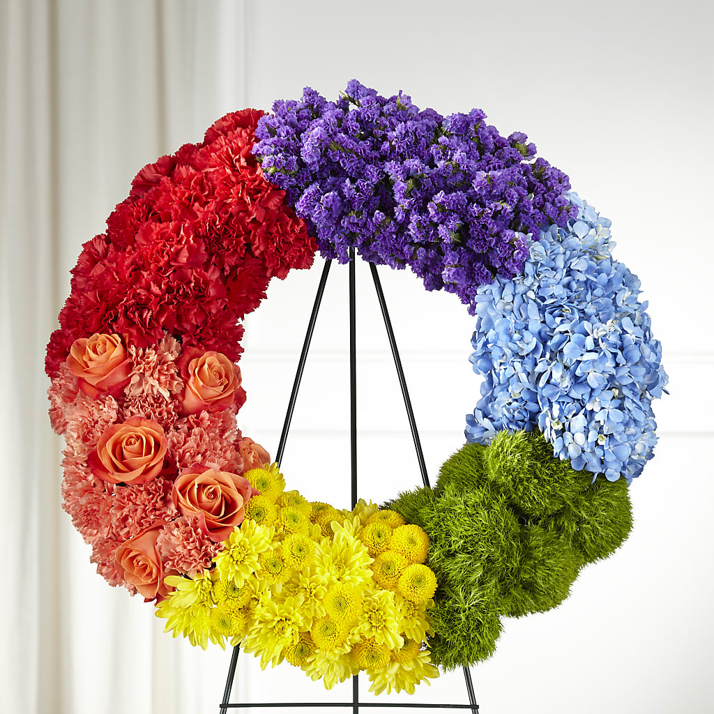 Circle of Love Wreath – BLOOM & CO, Gulfport FL