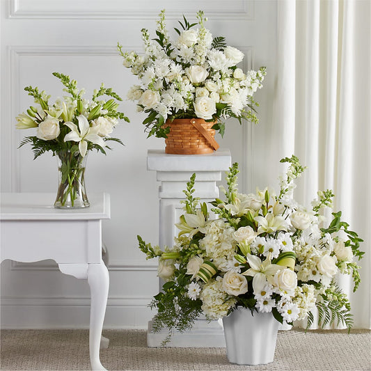 Sincerest Condolences Bundles – BLOOM & CO, Gulfport FL