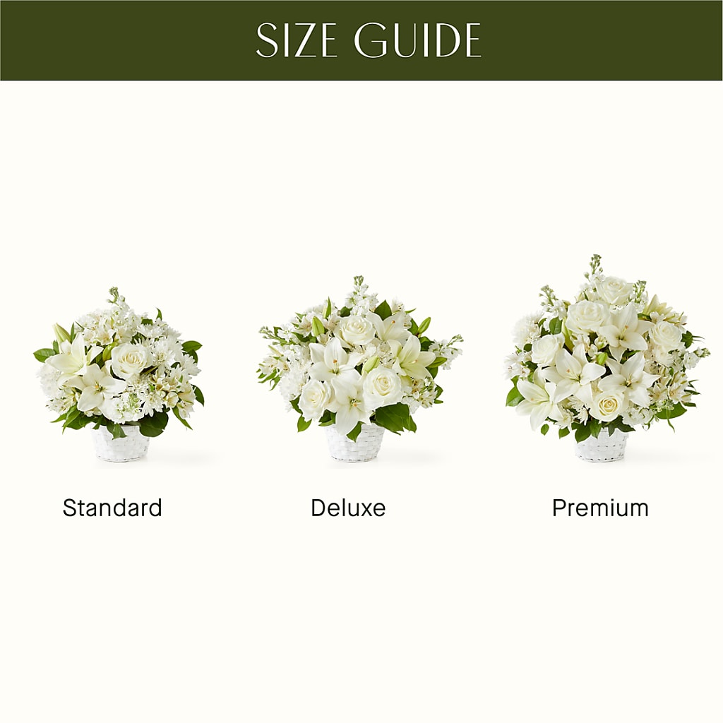 Peaceful Reflections Arrangement – BLOOM & CO, Gulfport FL