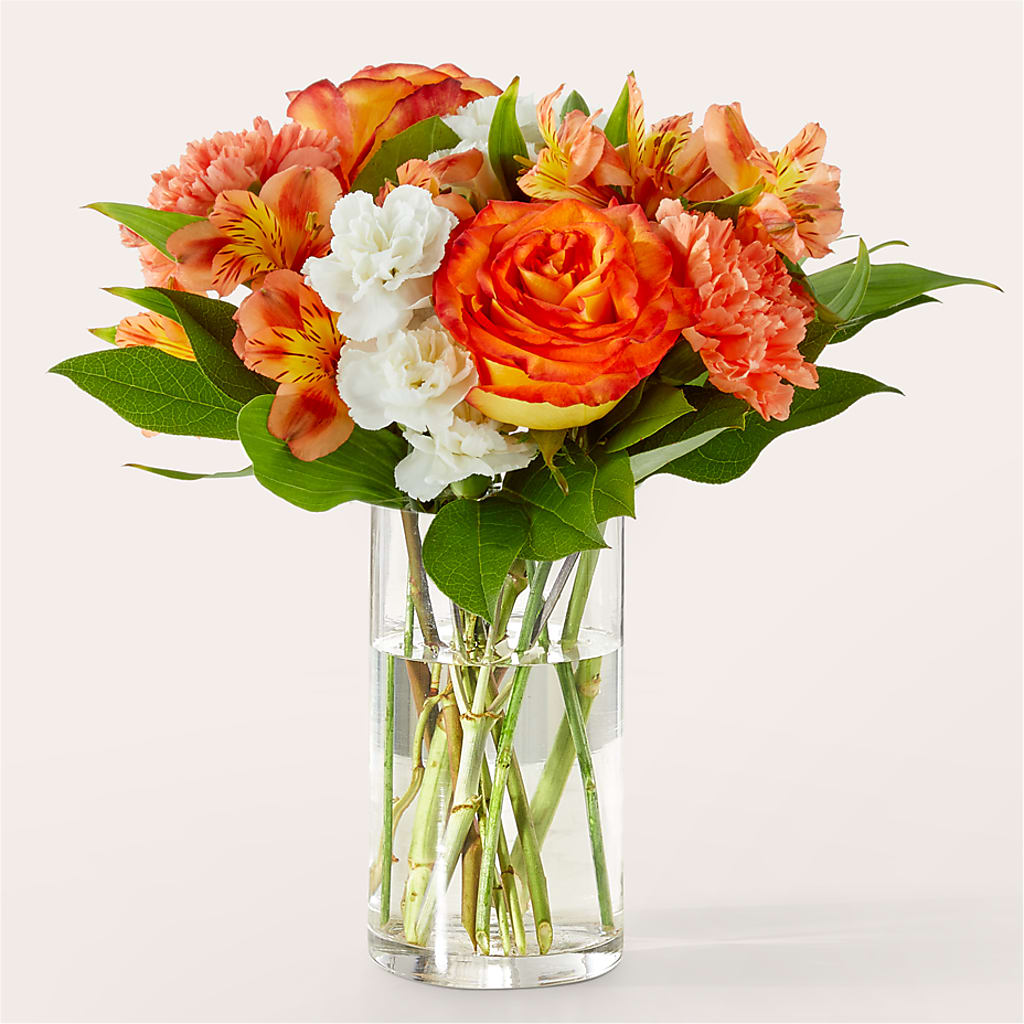Apricot Glow Bouquet – BLOOM & CO, Gulfport FL