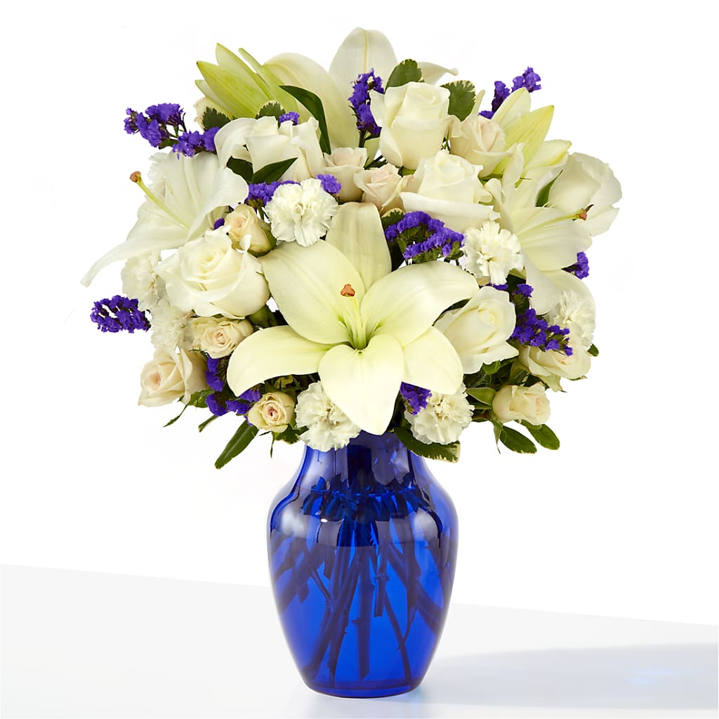 Sapphire Rush Bouquet – BLOOM & CO, Gulfport FL