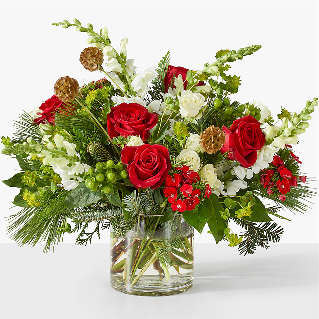 Deck the Halls Bouquet – BLOOM & CO, Gulfport FL