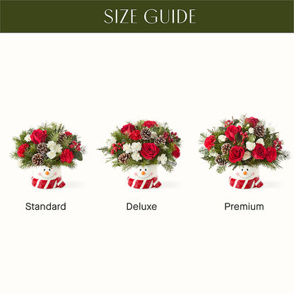Jolly Snowman Bouquet – BLOOM & CO, Gulfport FL