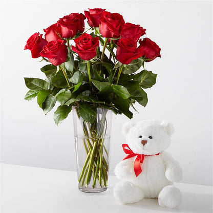 Romantic Long Stem Red Rose Bouquet Bundles – BLOOM & CO, Gulfport FL