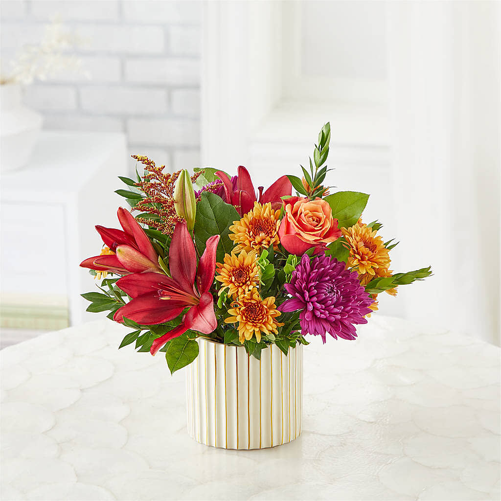 Burgundy Landscape Bouquet – BLOOM & CO, Gulfport FL