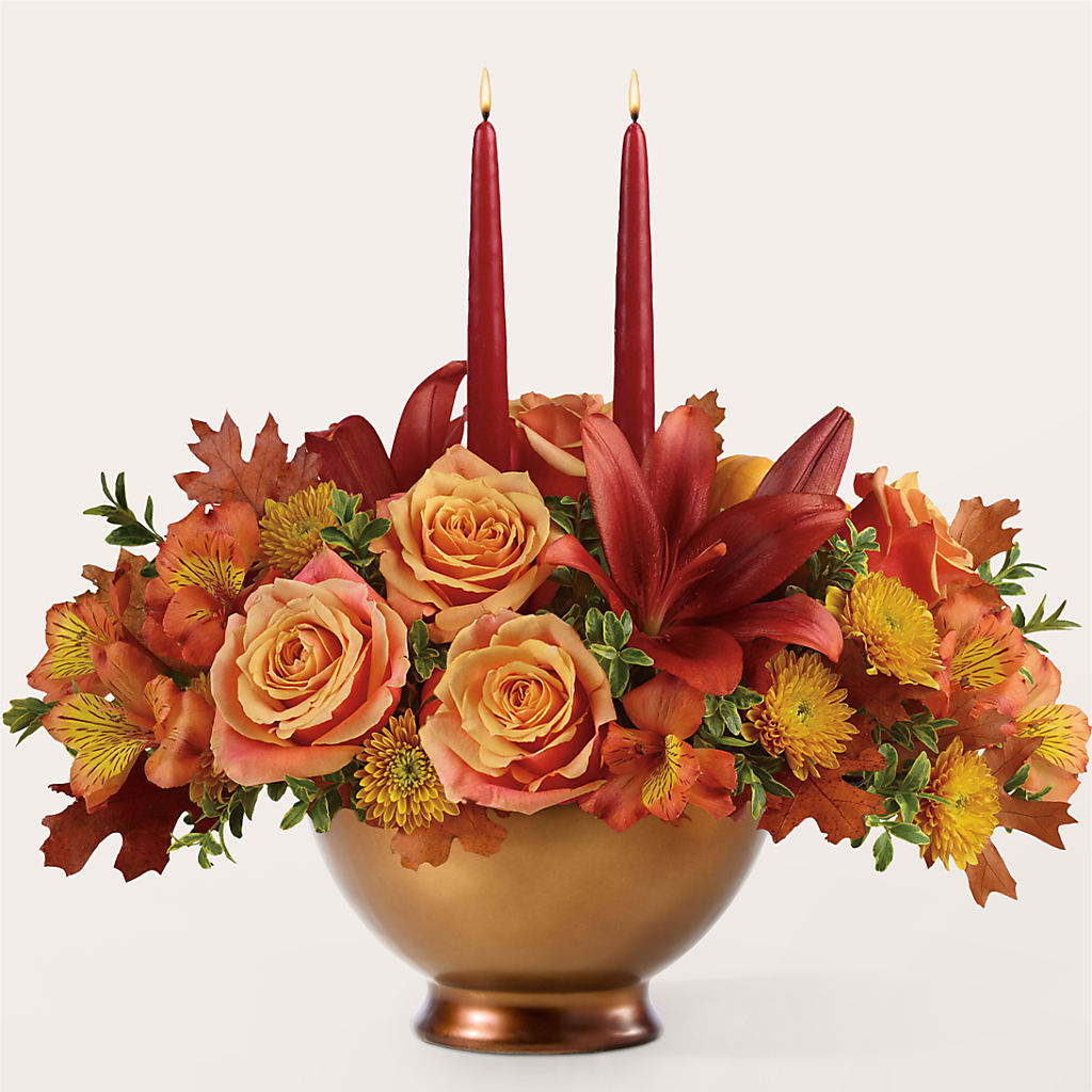 Harvest Table Centerpiece – BLOOM & CO, Gulfport FL
