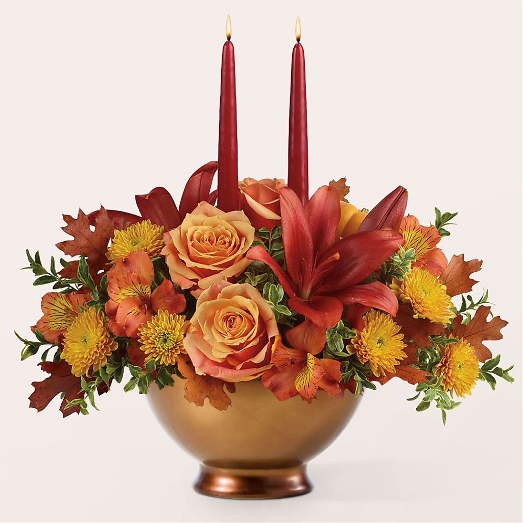 Harvest Table Centerpiece – BLOOM & CO, Gulfport FL