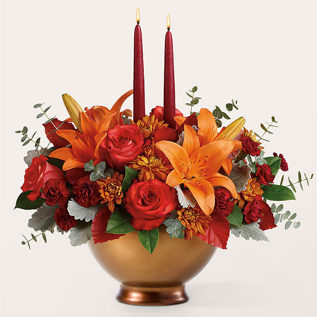 Fruits of Fall Centerpiece – BLOOM & CO, Gulfport FL
