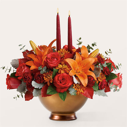 Fruits of Fall Centerpiece – BLOOM & CO, Gulfport FL
