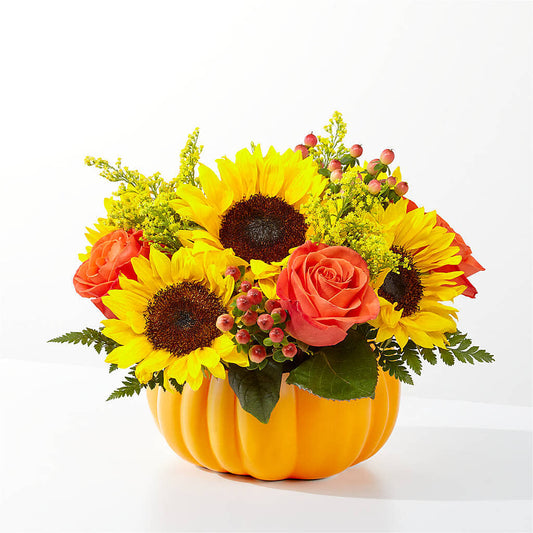 Pick of the Patch Pumpkin Bouquet – BLOOM & CO, Gulfport FL