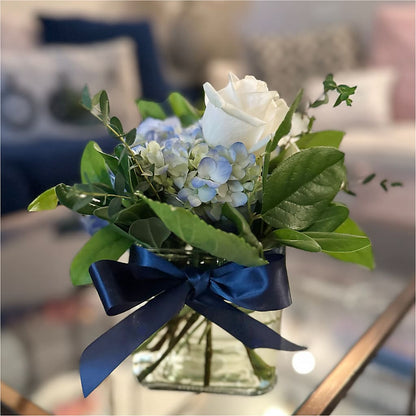 Sky Blue Delight Bouquet – BLOOM & CO, Gulfport FL