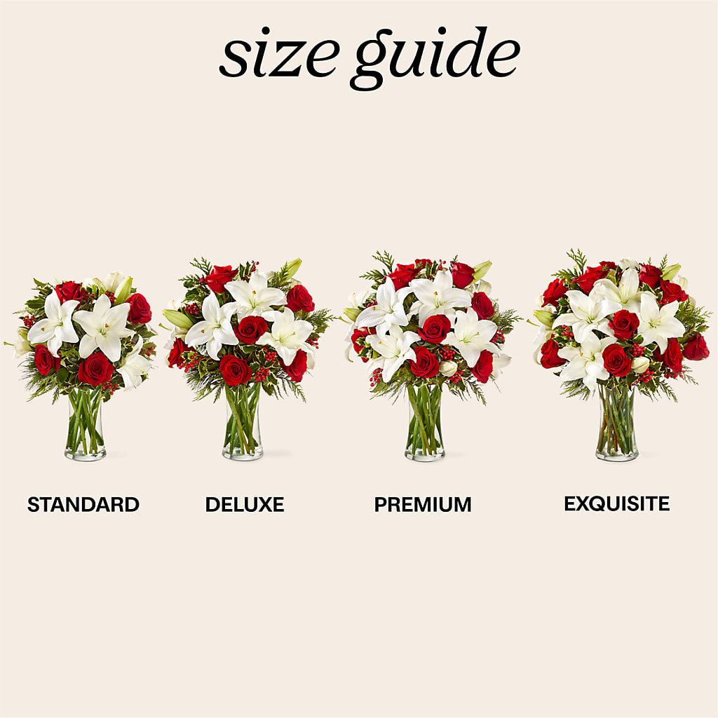 Sparkling Snowflakes Bouquet – BLOOM & CO, Gulfport FL