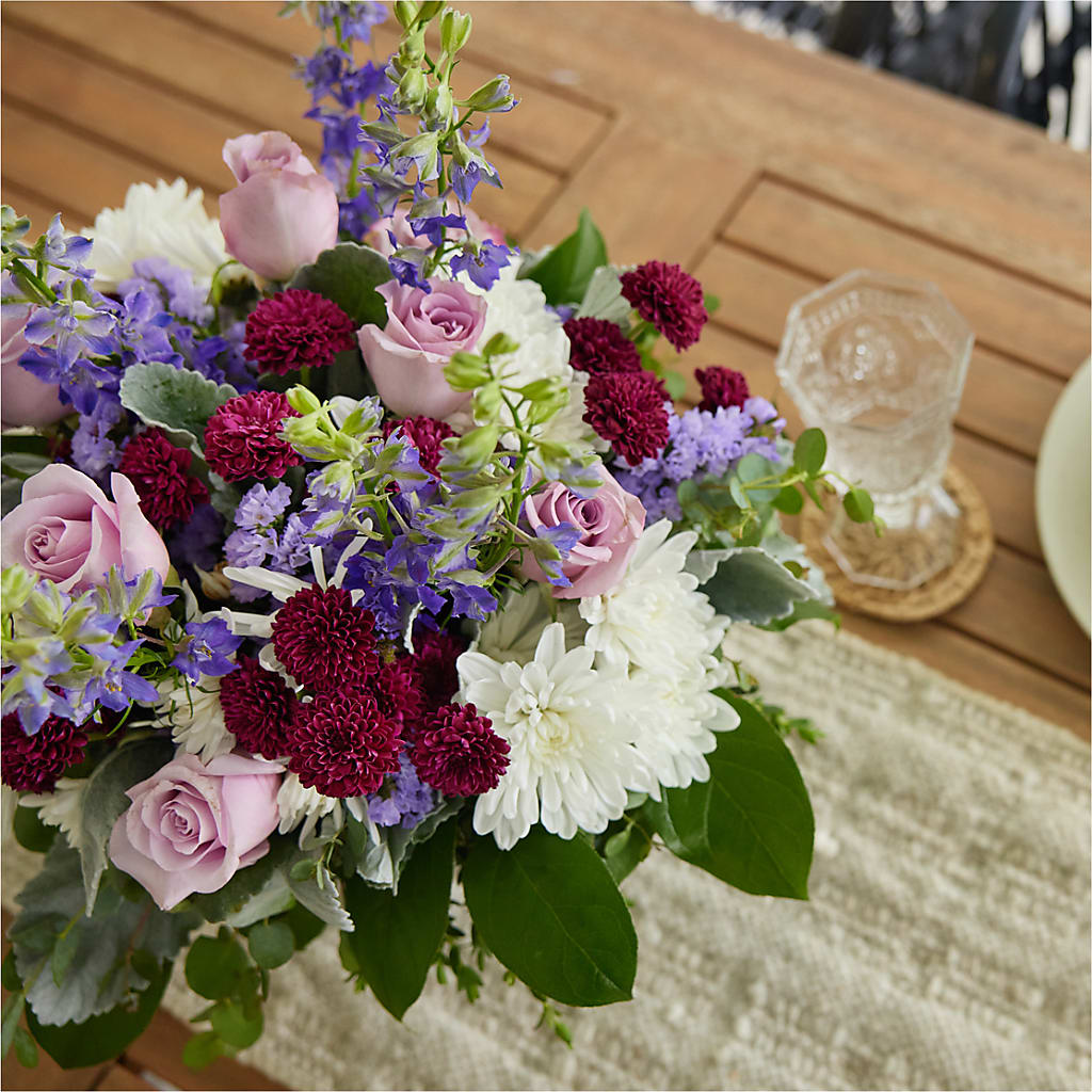 Violet Frost Bouquet – BLOOM & CO, Gulfport FL