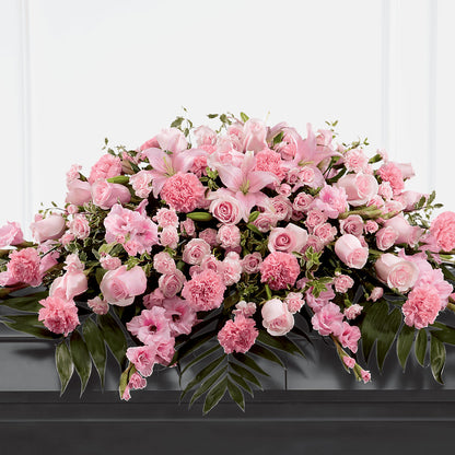 Garden of Comfort Casket Spray (Standard) – BLOOM & CO, Gulfport FL
