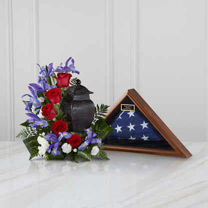 Patriotic Tribute Arrangement – BLOOM & CO, Gulfport FL