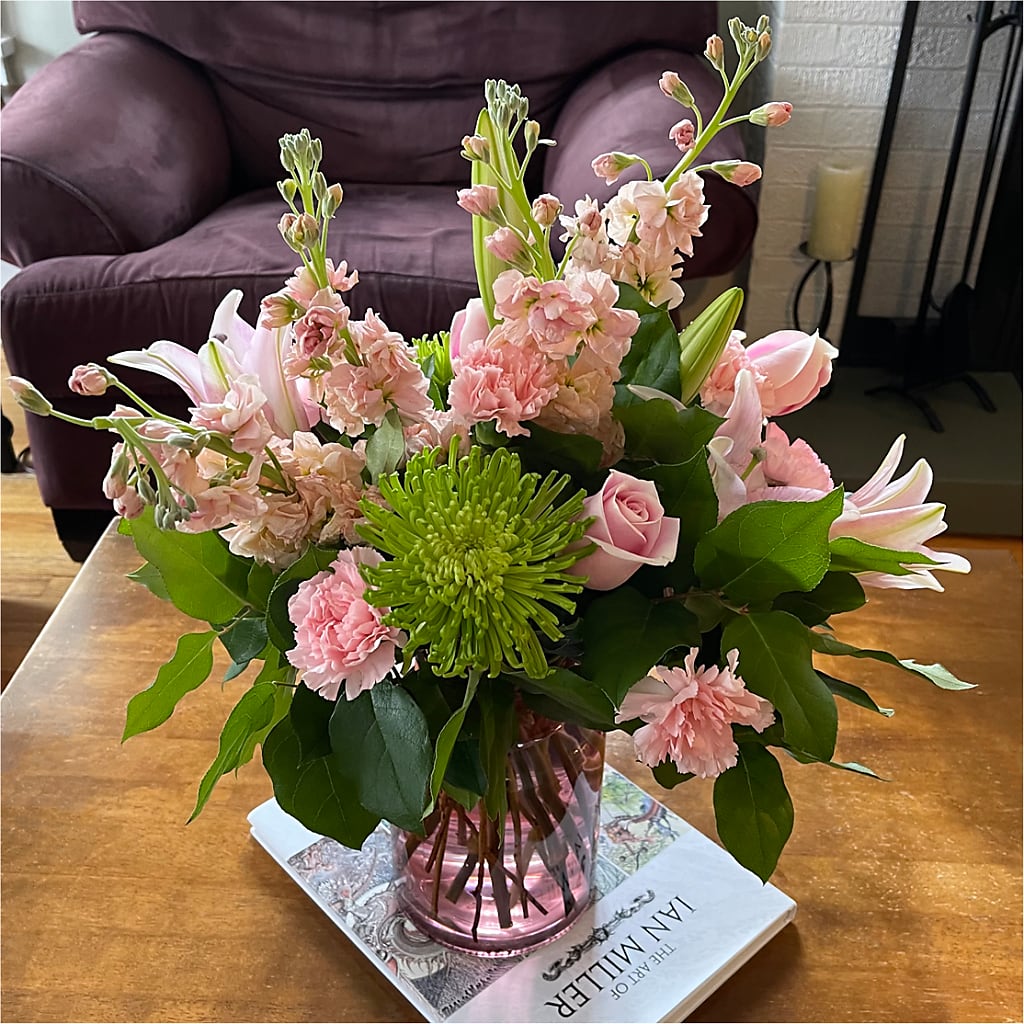 Pretty in Pink Bouquet – BLOOM & CO, Gulfport FL
