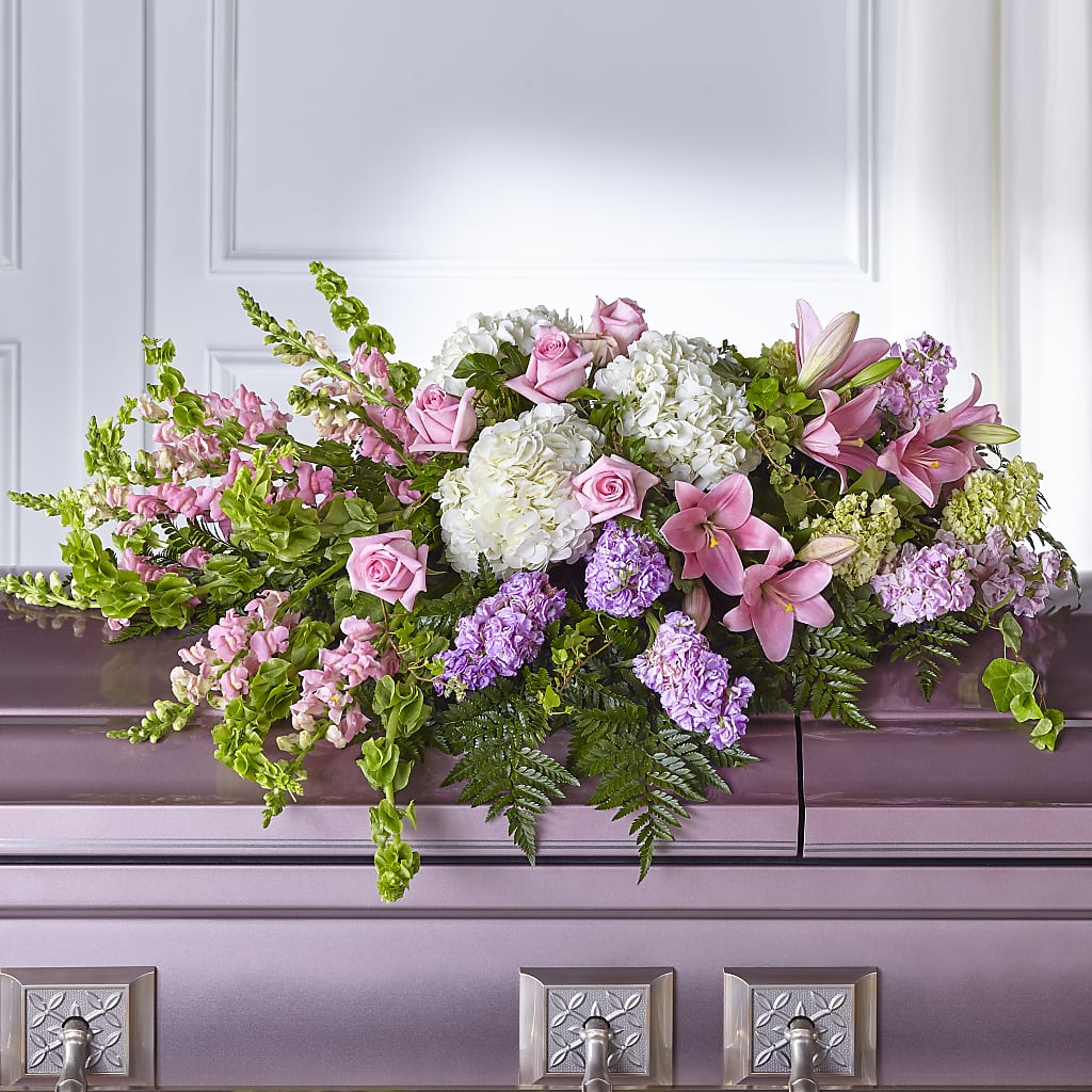 Life's Gratitude Casket Spray – BLOOM & CO, Gulfport FL