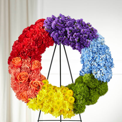 Circle of Love Wreath – BLOOM & CO, Gulfport FL