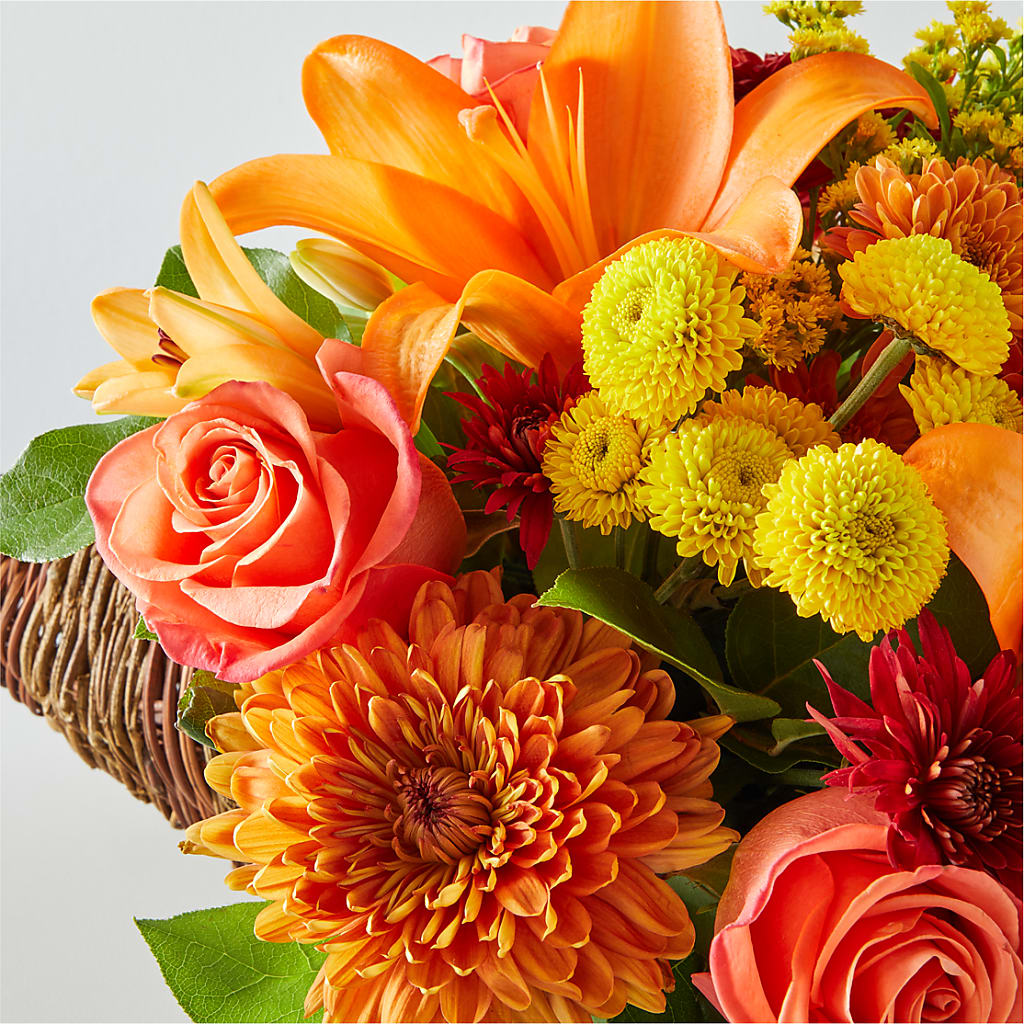 Bouquet of Blessings Cornucopia – BLOOM & CO, Gulfport FL