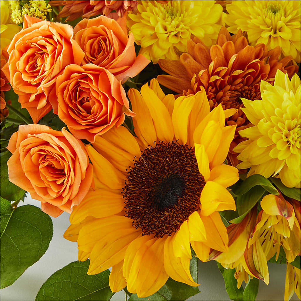 Autumn Harmony Centerpiece – BLOOM & CO, Gulfport FL
