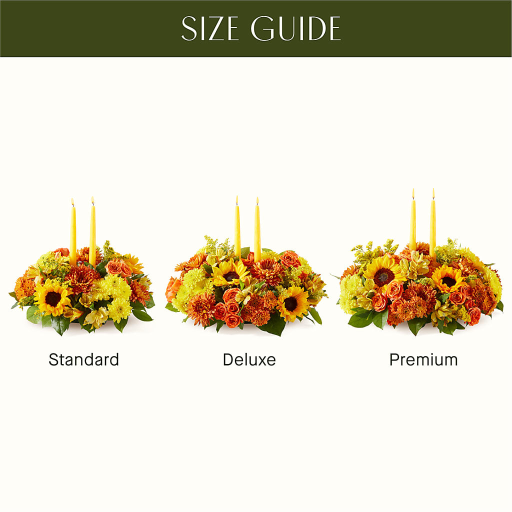 Autumn Harmony Centerpiece – BLOOM & CO, Gulfport FL
