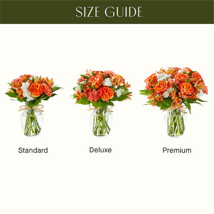 Apricot Glow Bouquet – BLOOM & CO, Gulfport FL