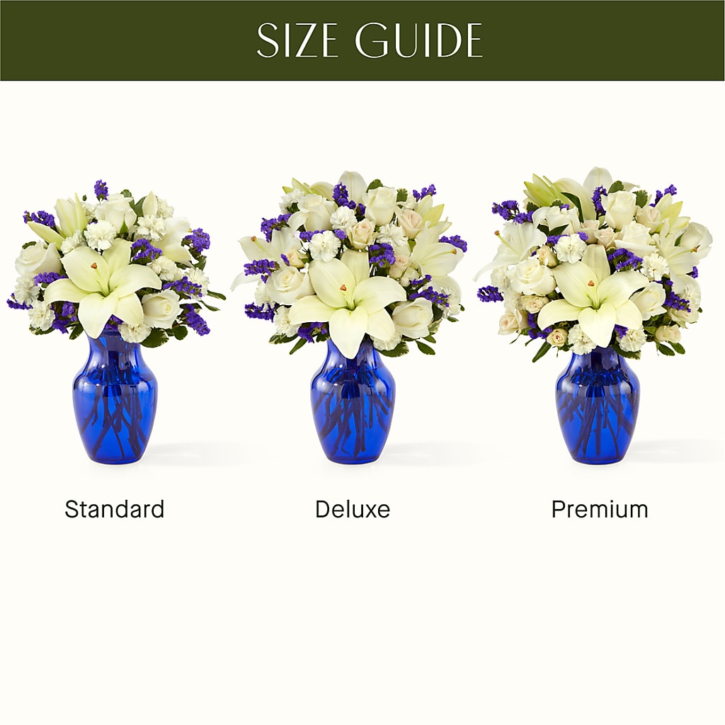 Sapphire Rush Bouquet – BLOOM & CO, Gulfport FL