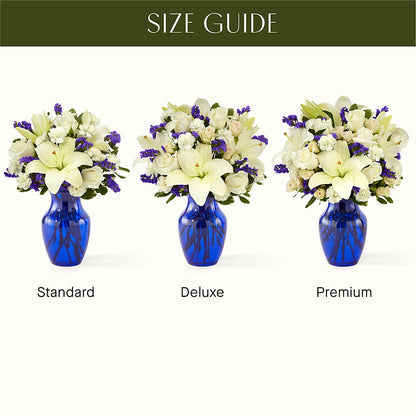 Sapphire Rush Bouquet – BLOOM & CO, Gulfport FL