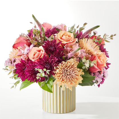 Berry Cobbler Bouquet with Ivory Vase – BLOOM & CO, Gulfport FL