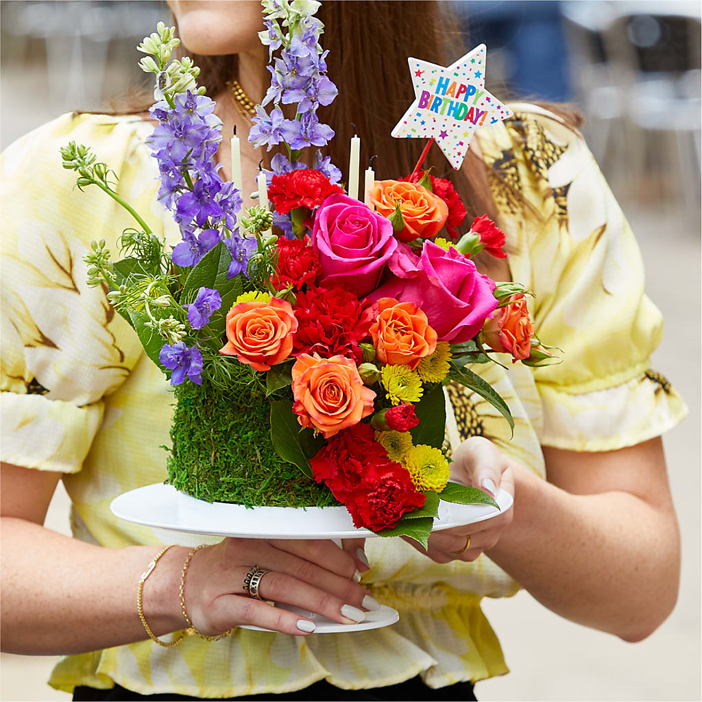 Best Year Yet Floral Cake – BLOOM & CO, Gulfport FL