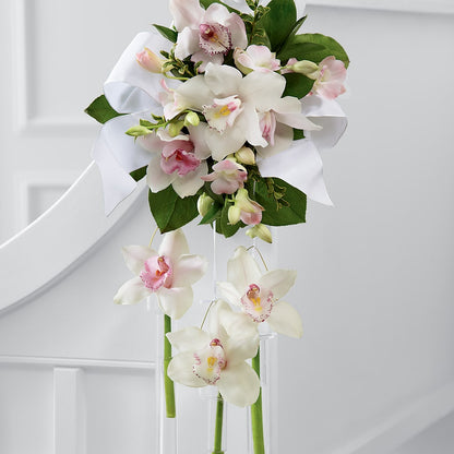 Perfect Entrance Pew Arrangement – BLOOM & CO, Gulfport FL