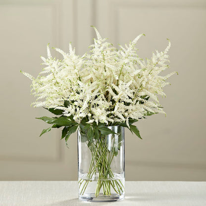 White Astilbe Bouquet – BLOOM & CO, Gulfport FL
